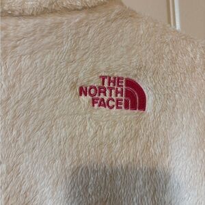 North Face Fleece Zip up jacket- Breast Cancer Edition
